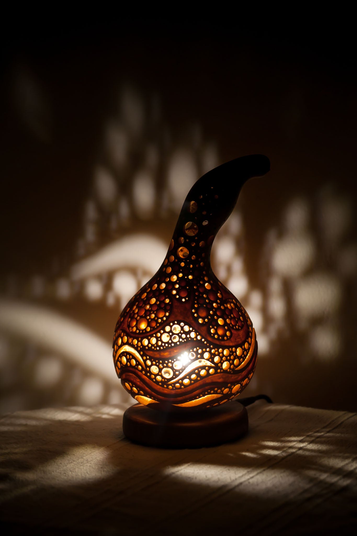 Gourd lamp ひょうたんランプ#31023