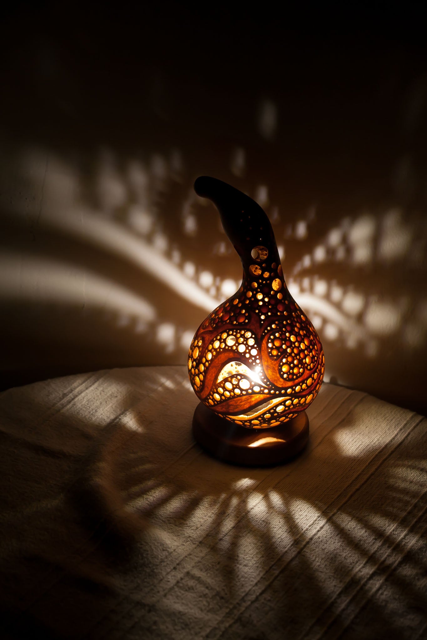 Gourd lamp ひょうたんランプ#31023