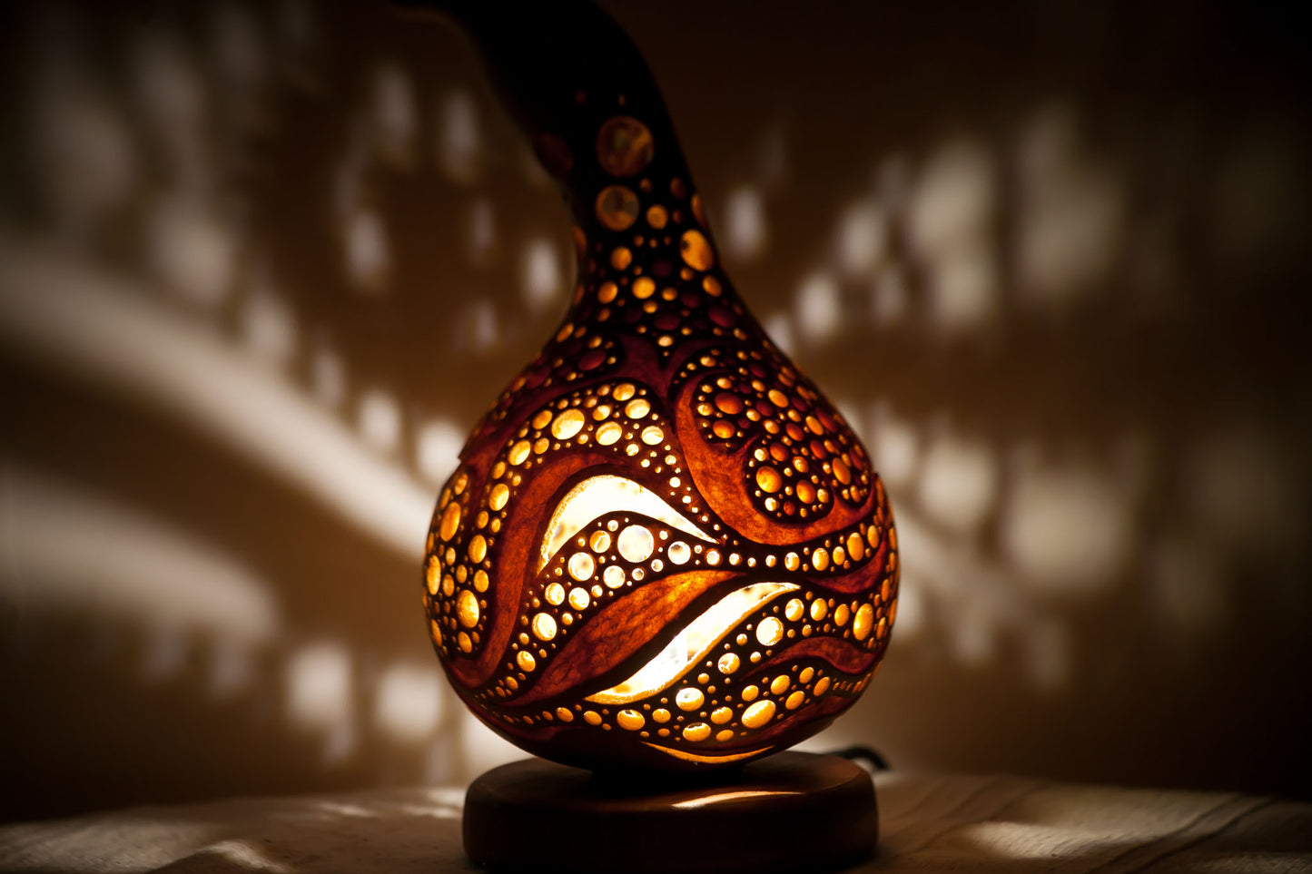 Gourd lamp ひょうたんランプ#31023