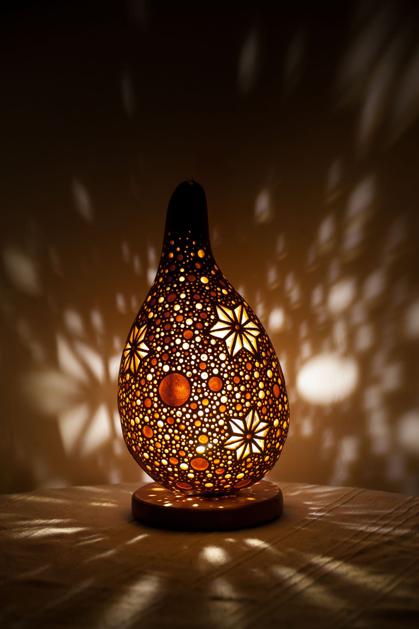 Gourd lamp ひょうたんランプ　#31022