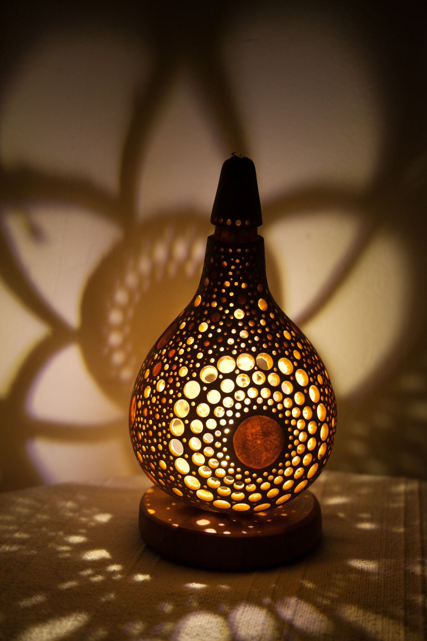 Gourd lamp ひょうたんランプ　#31020