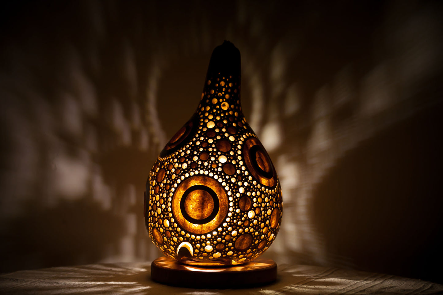 Gourd lamp ひょうたんランプ　#31018