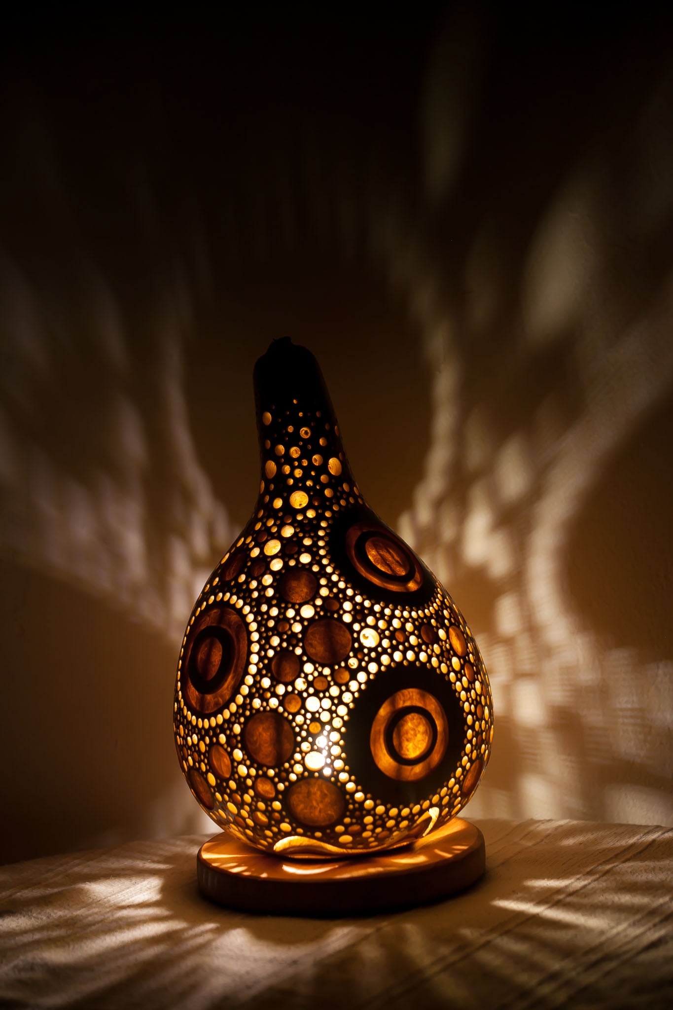 Gourd lamp ひょうたんランプ　#31018