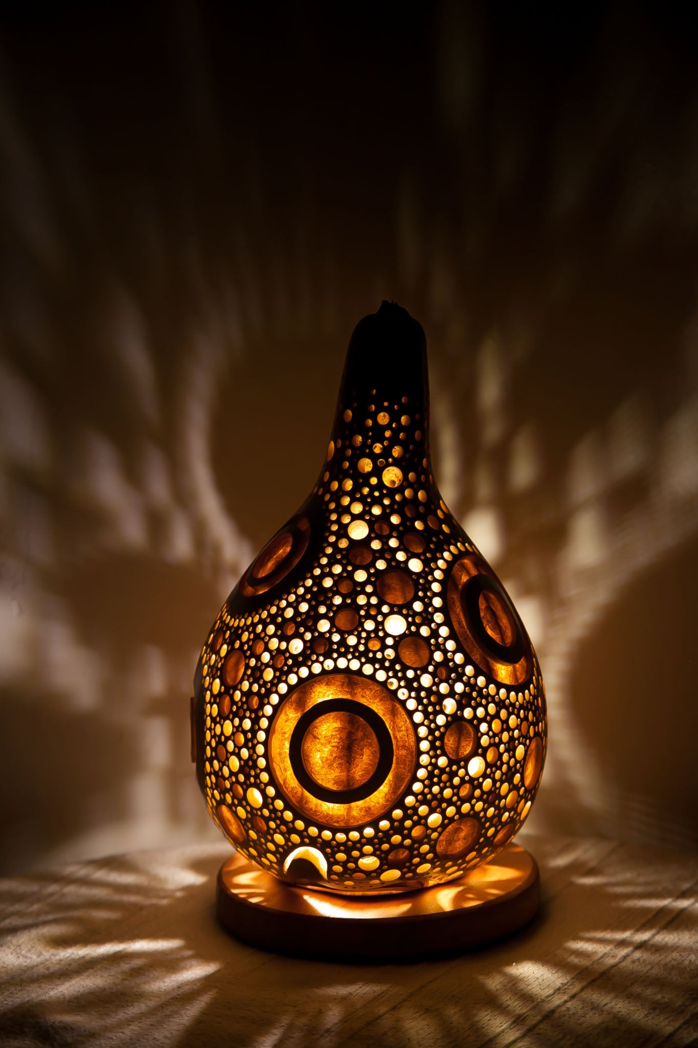 Gourd lamp ひょうたんランプ　#31018