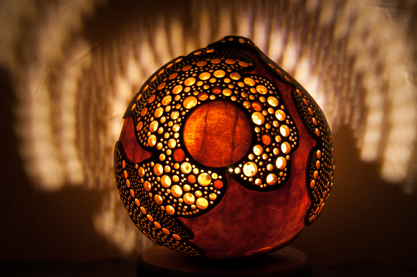 #0325　Gourd lamp ひょうたんランプ