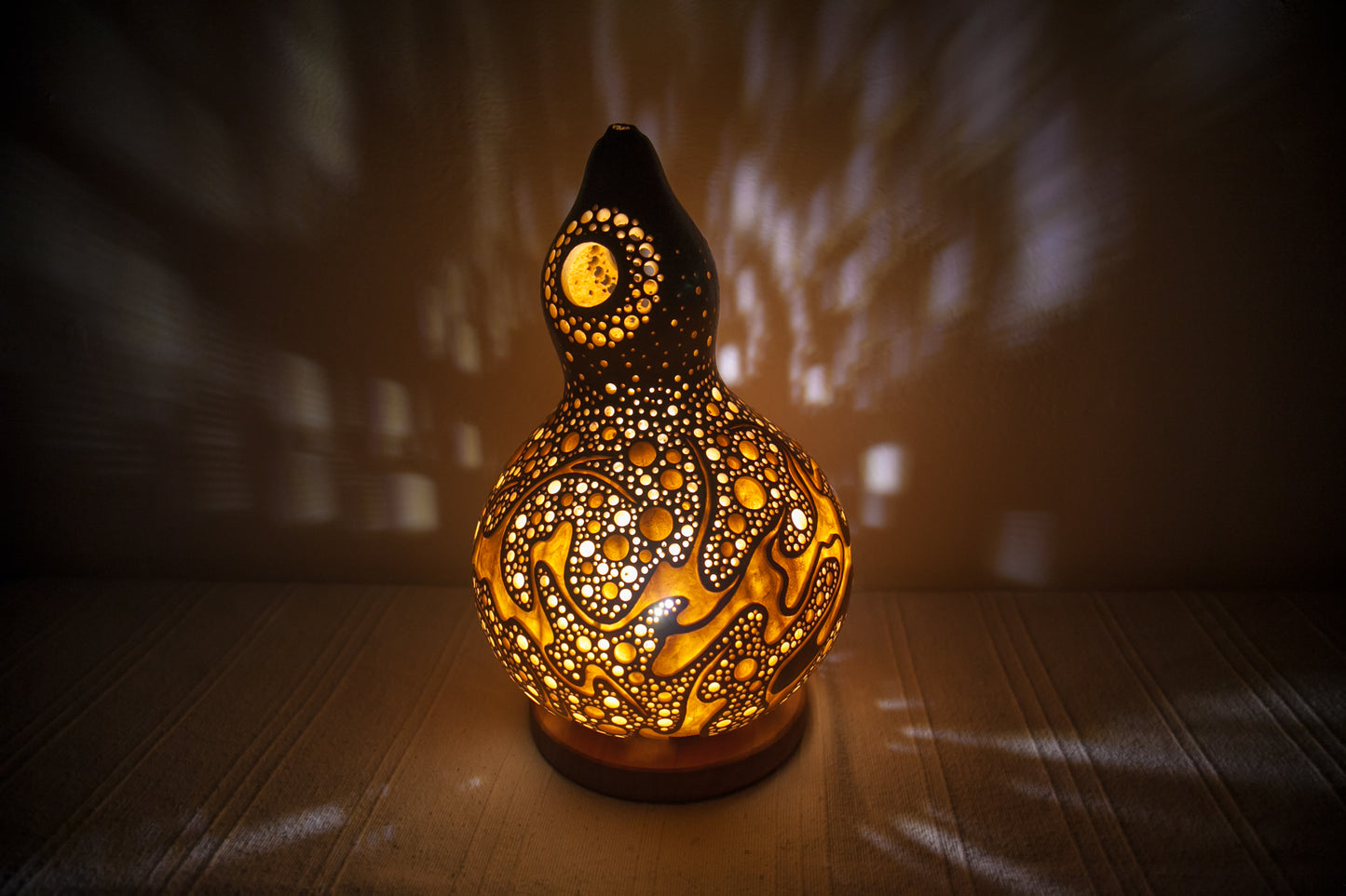 Gourd lamp ひょうたんランプ #211210