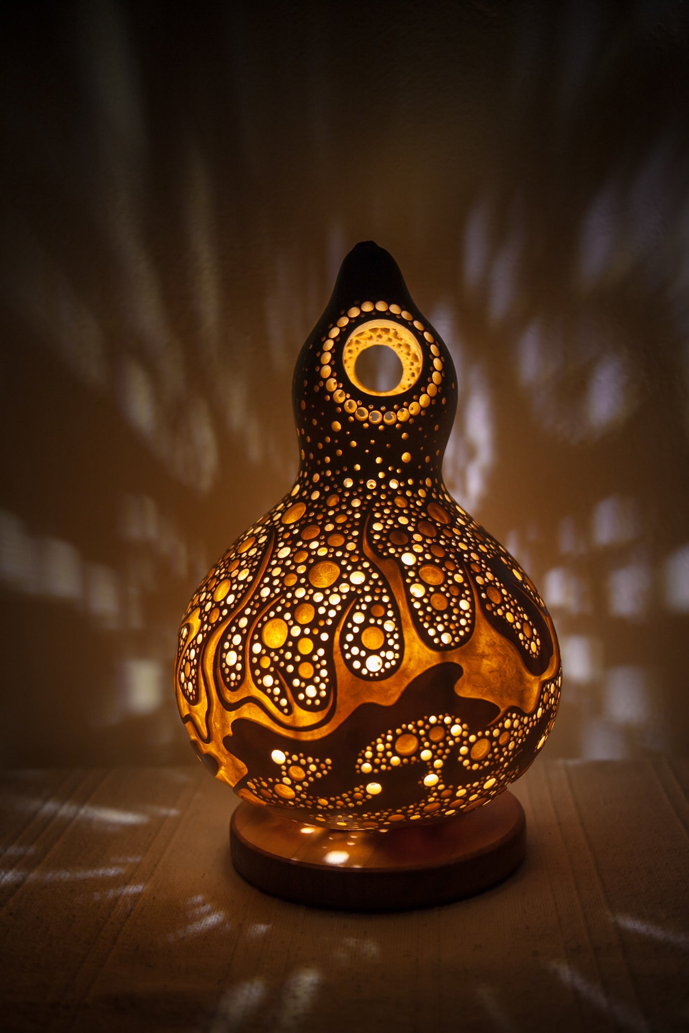 Gourd lamp ひょうたんランプ #211210