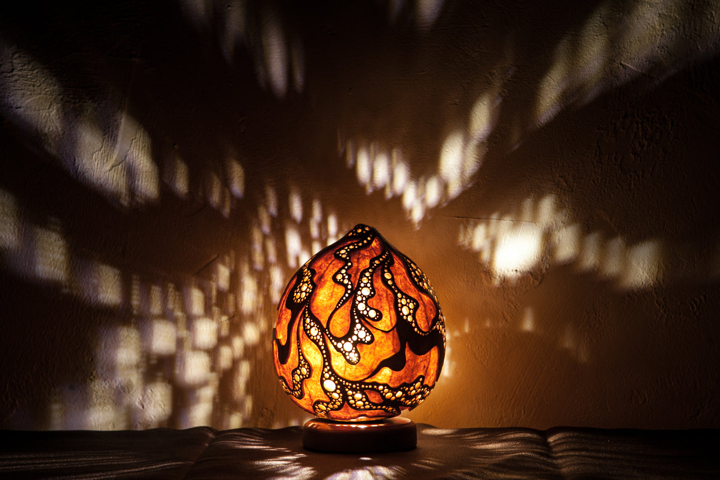 #0518　Gourd lamp ひょうたんランプ