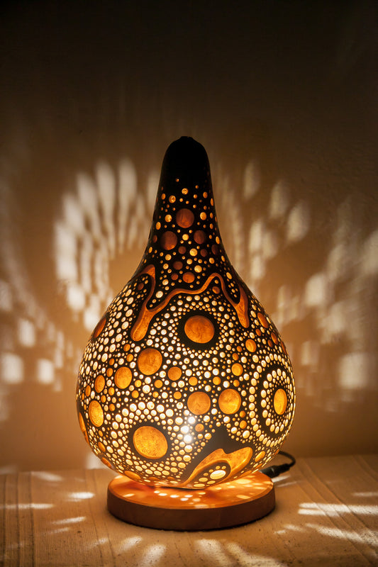 Gourd lamp ひょうたんランプ #211210