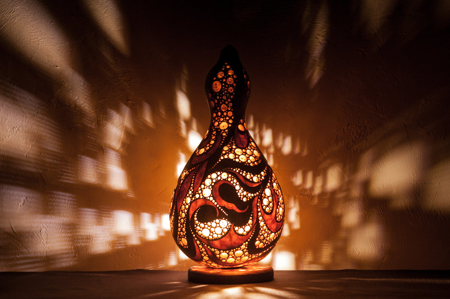 #0620　Gourd lamp ひょうたんランプ