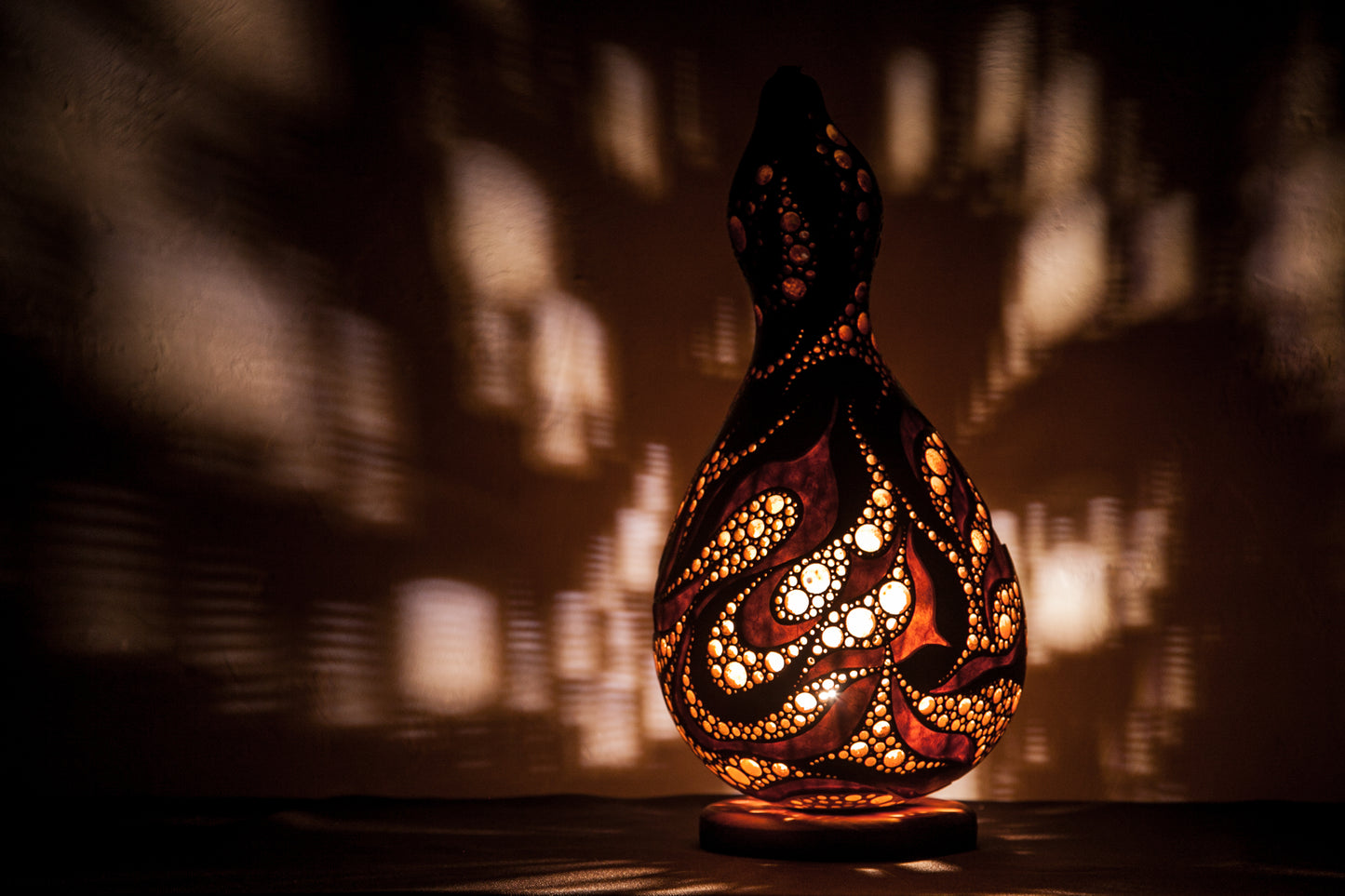 #0620　Gourd lamp ひょうたんランプ