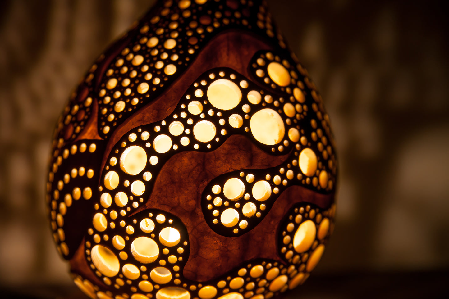 #1005　Gourd lamp ひょうたんランプ