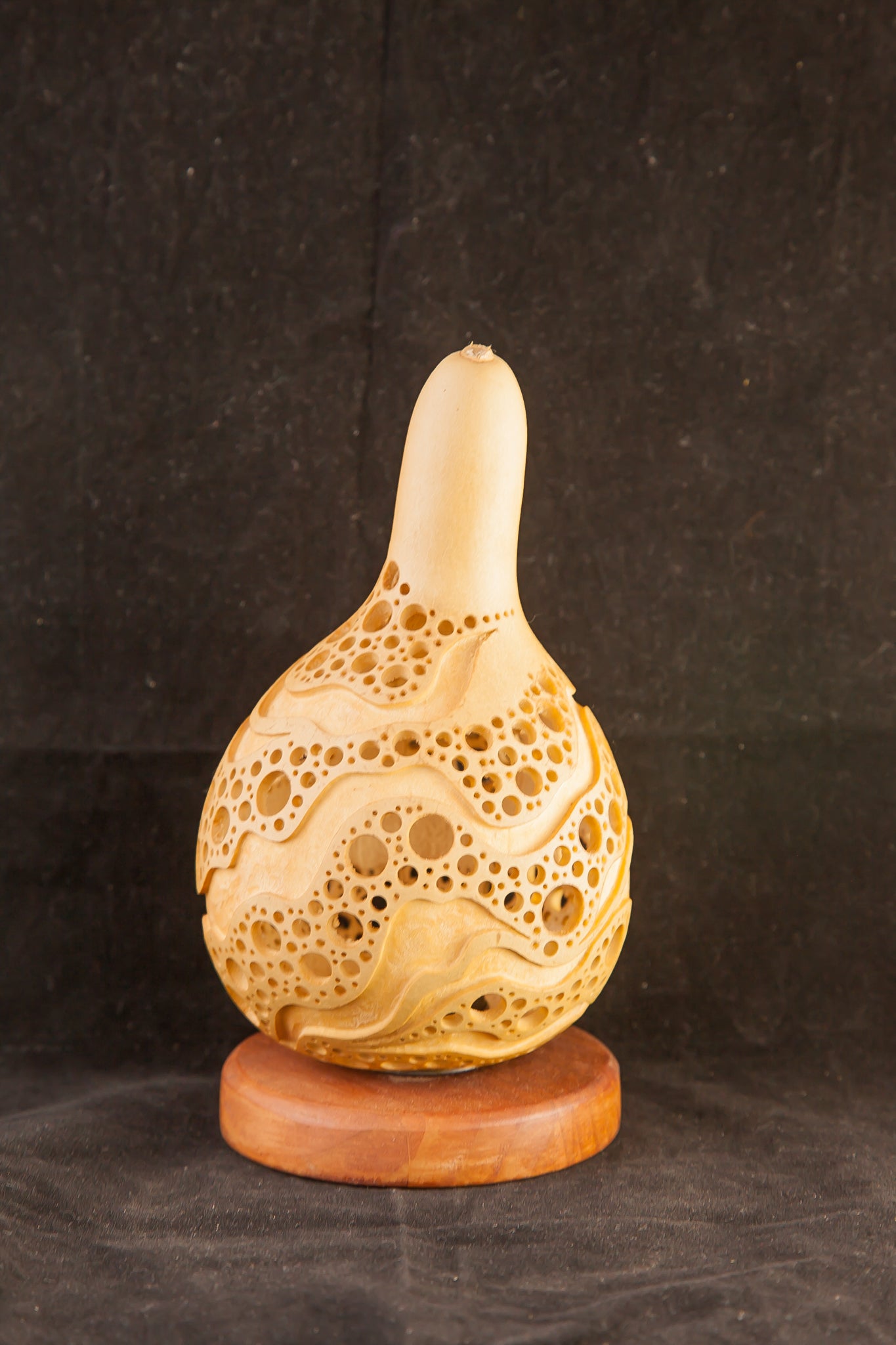 #0325　Gourd lamp ひょうたんランプ