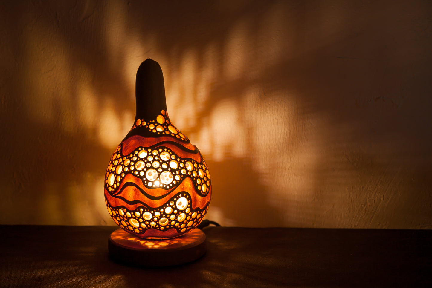 #0325　Gourd lamp ひょうたんランプ