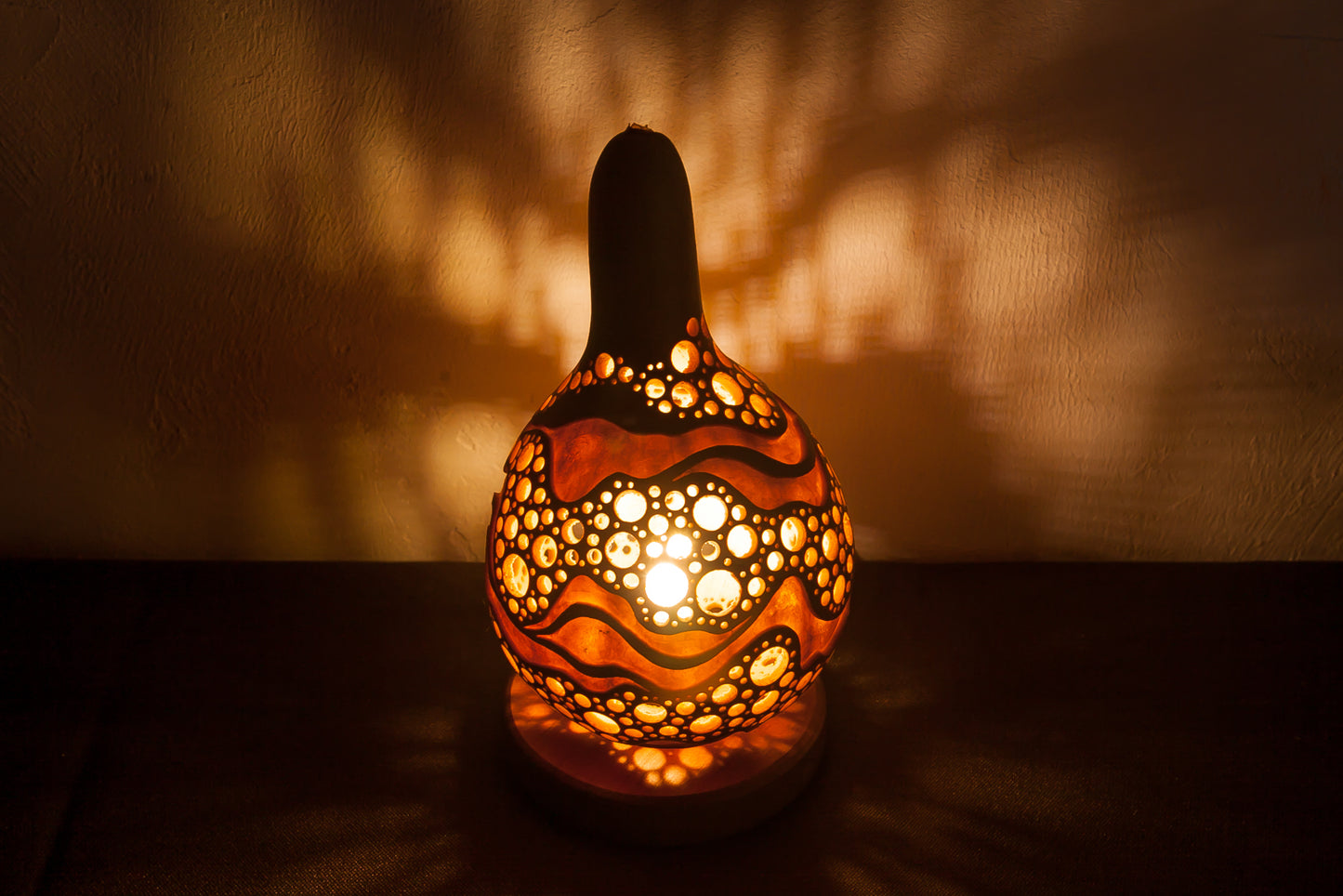 #0325　Gourd lamp ひょうたんランプ