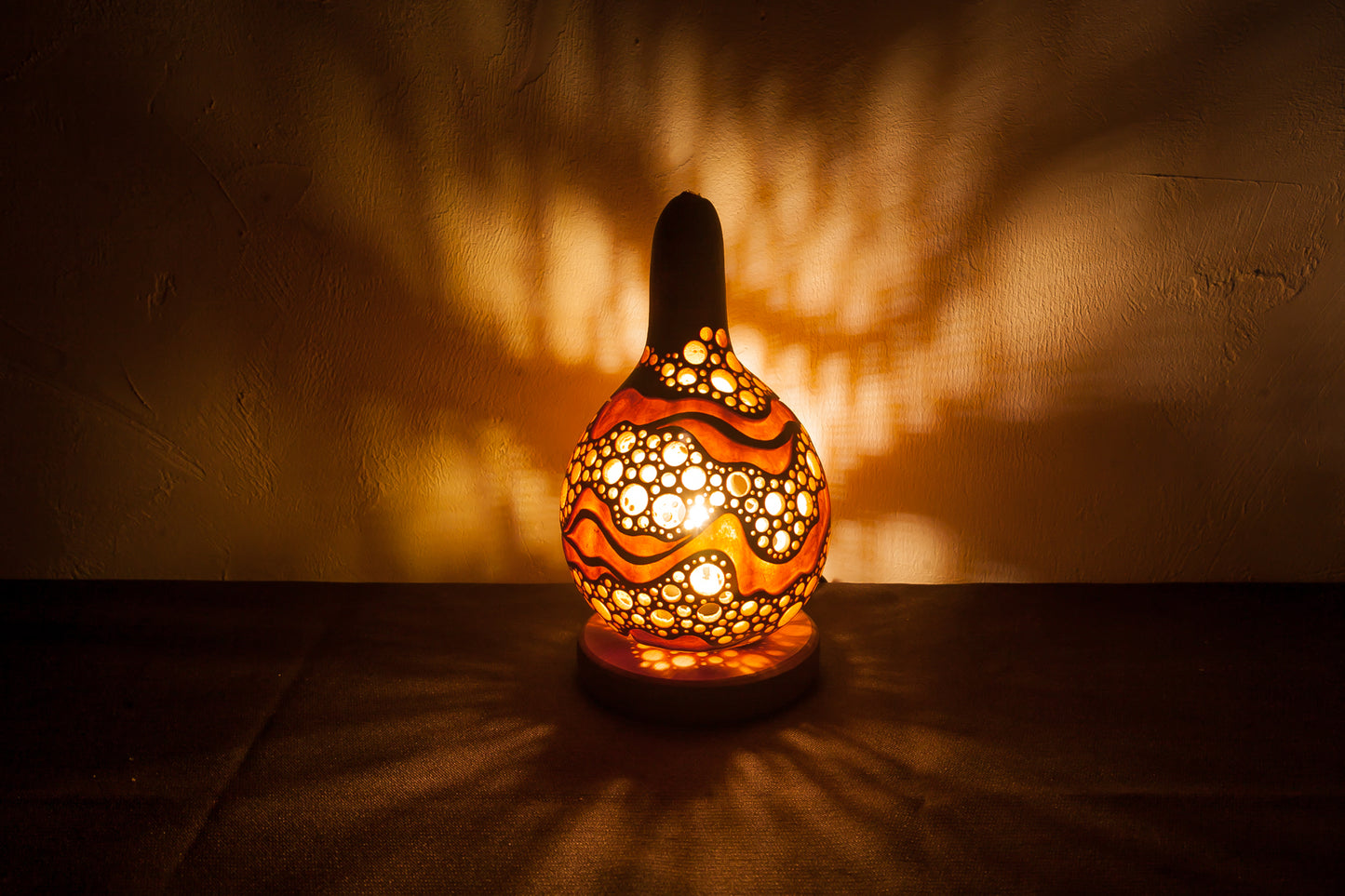 #0325　Gourd lamp ひょうたんランプ