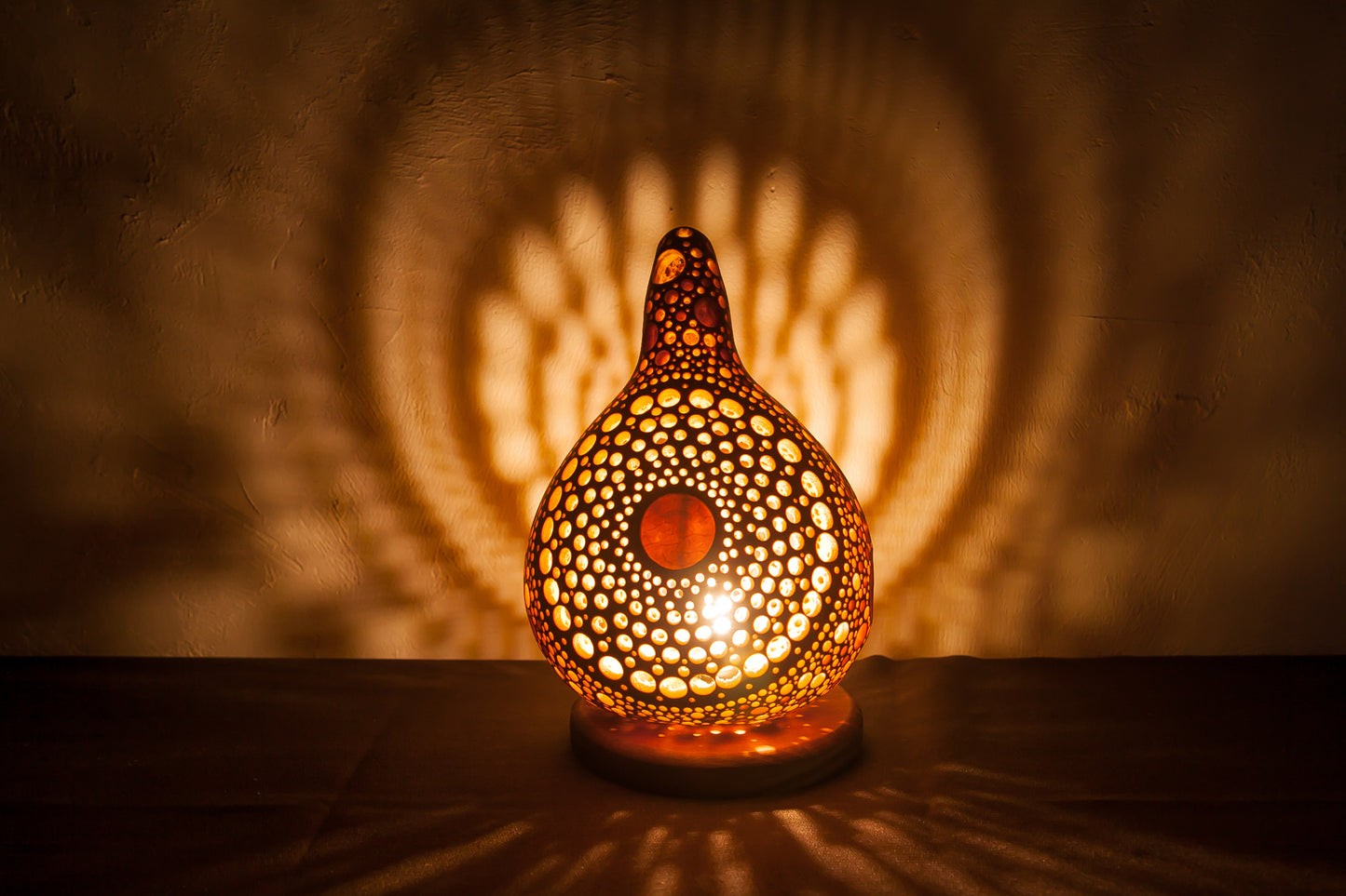 #0322　Gourd lamp ひょうたんランプ