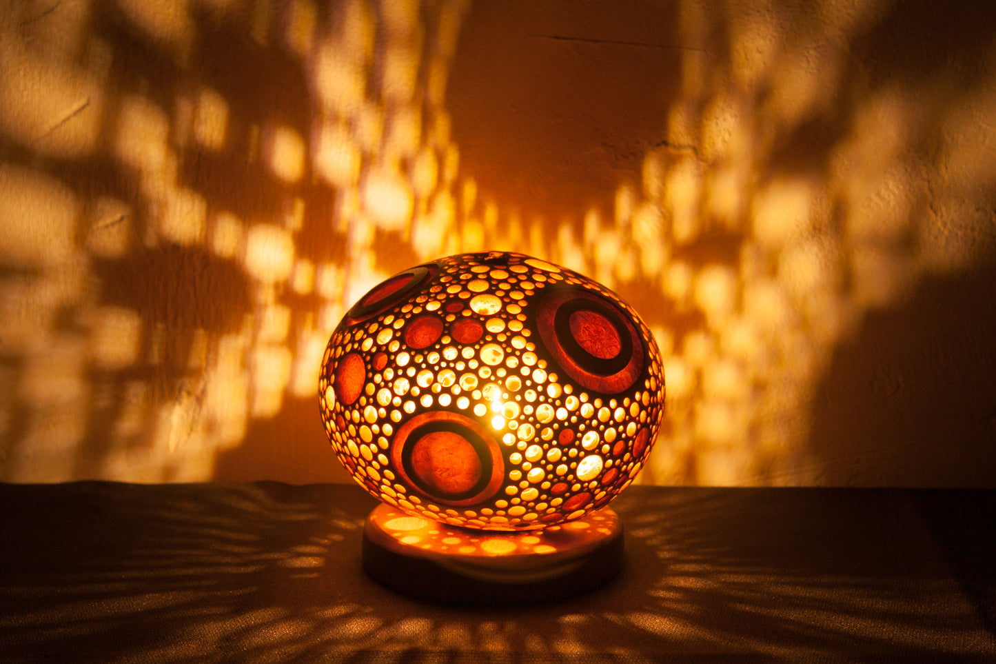 #0415　Gourd lamp ひょうたんランプ