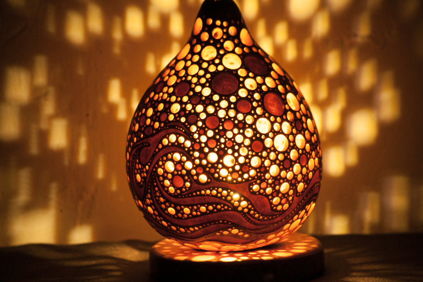 #0417　Gourd lamp ひょうたんランプ