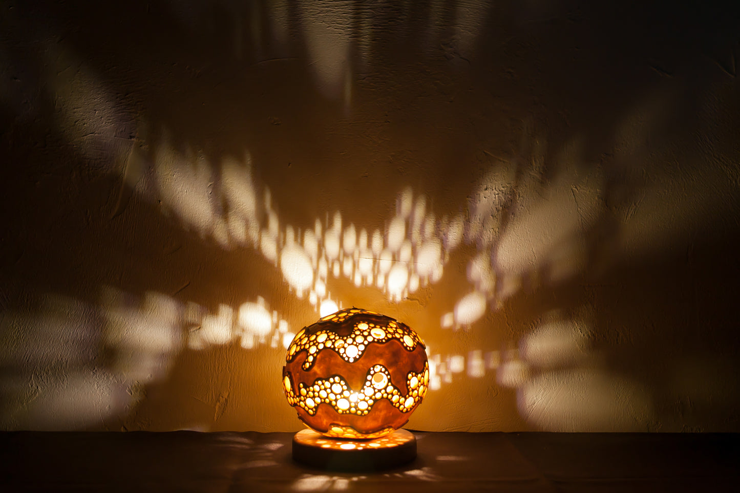 #0416　Gourd lamp ひょうたんランプ