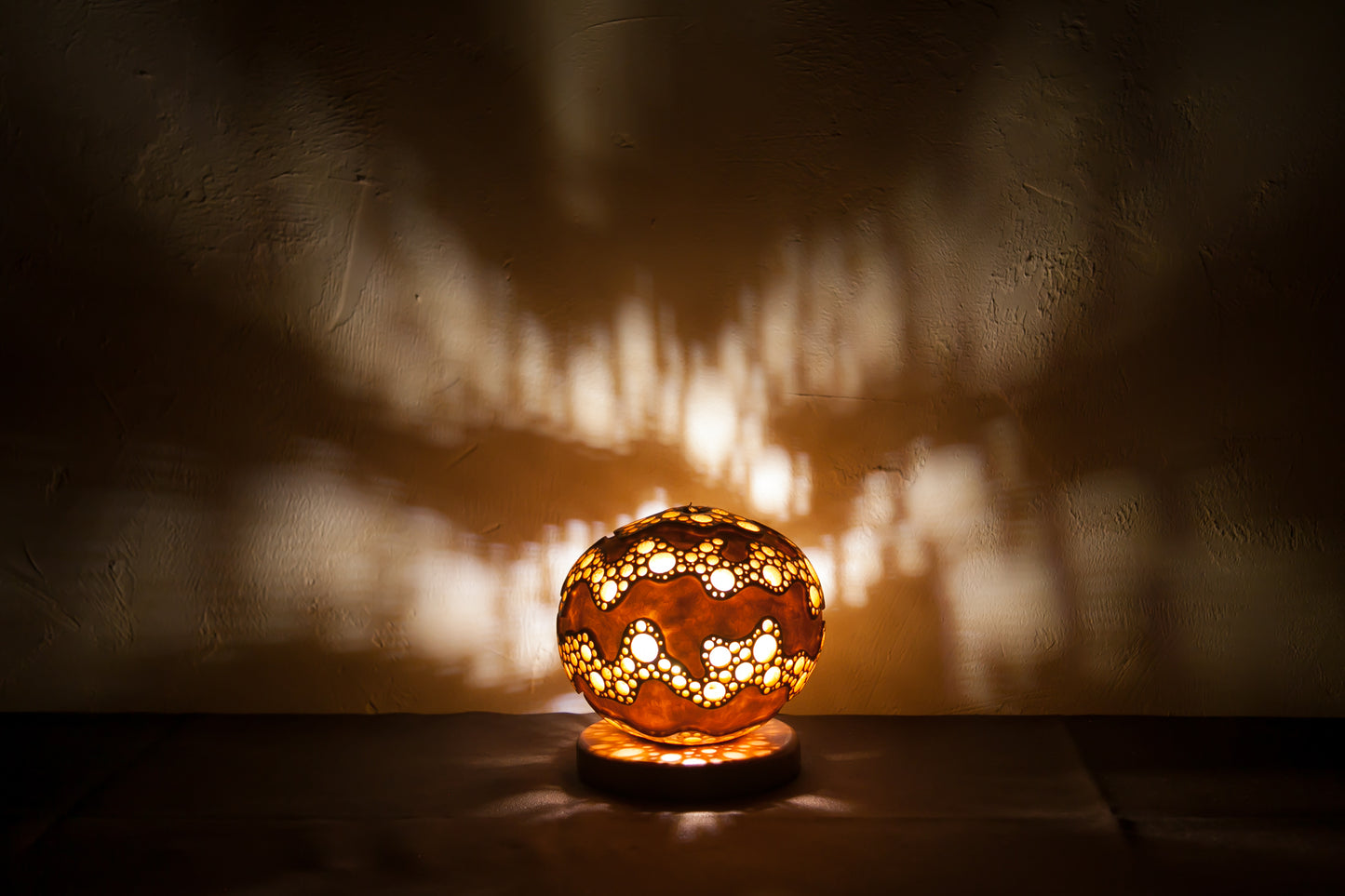 #0416　Gourd lamp ひょうたんランプ