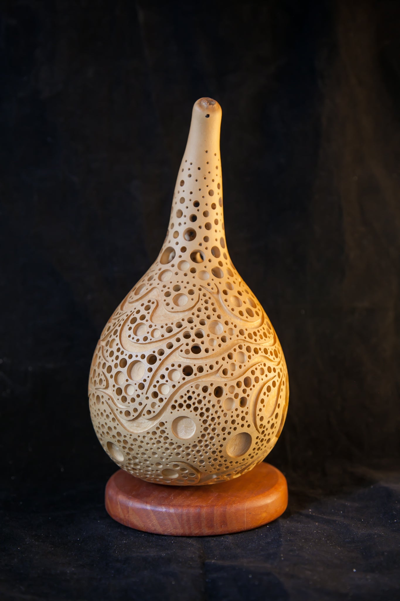 #0512　Gourd lamp ひょうたんランプ