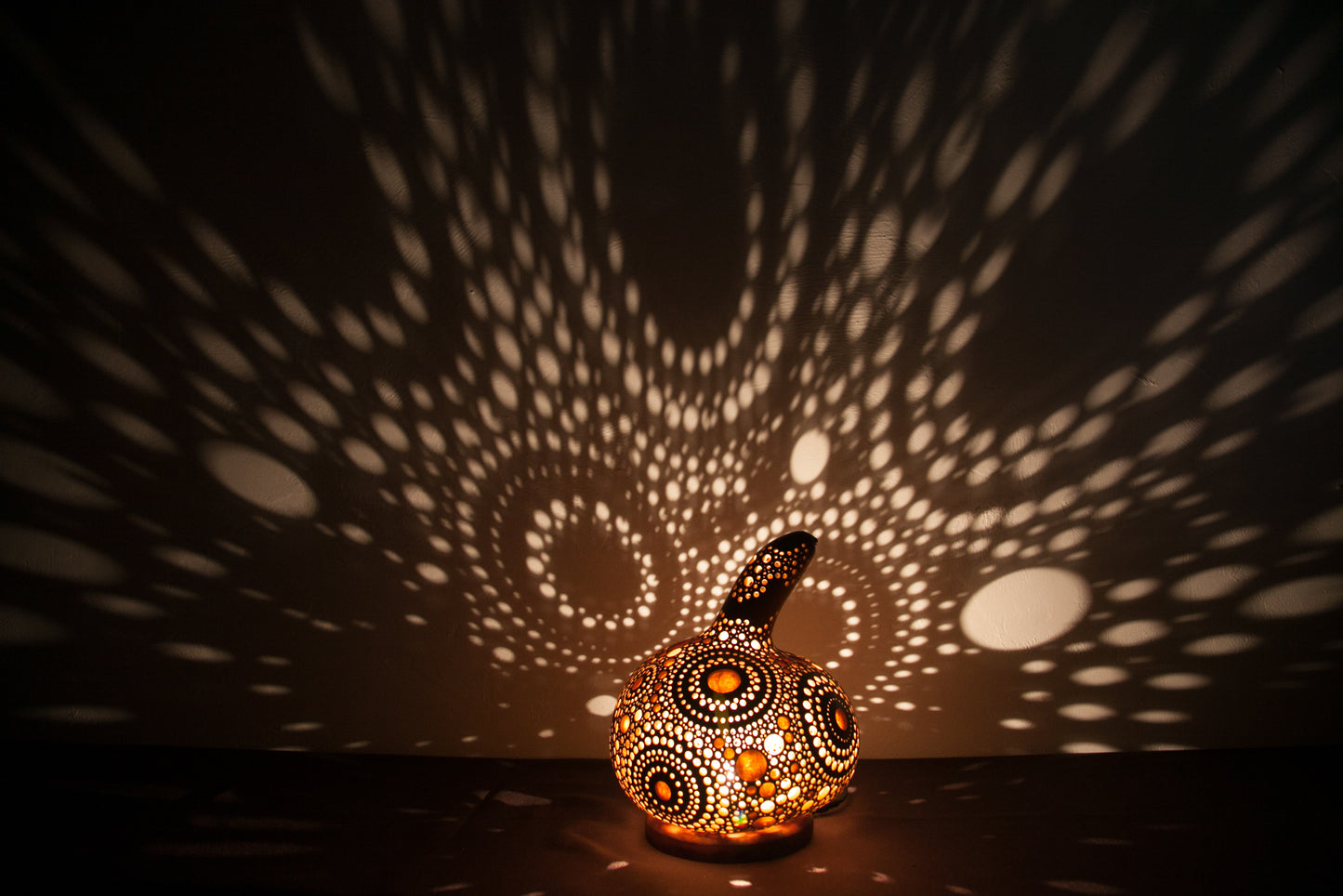 #0509　Gourd lamp ひょうたんランプ