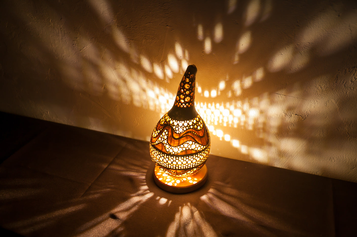 #0511　Gourd lamp ひょうたんランプ