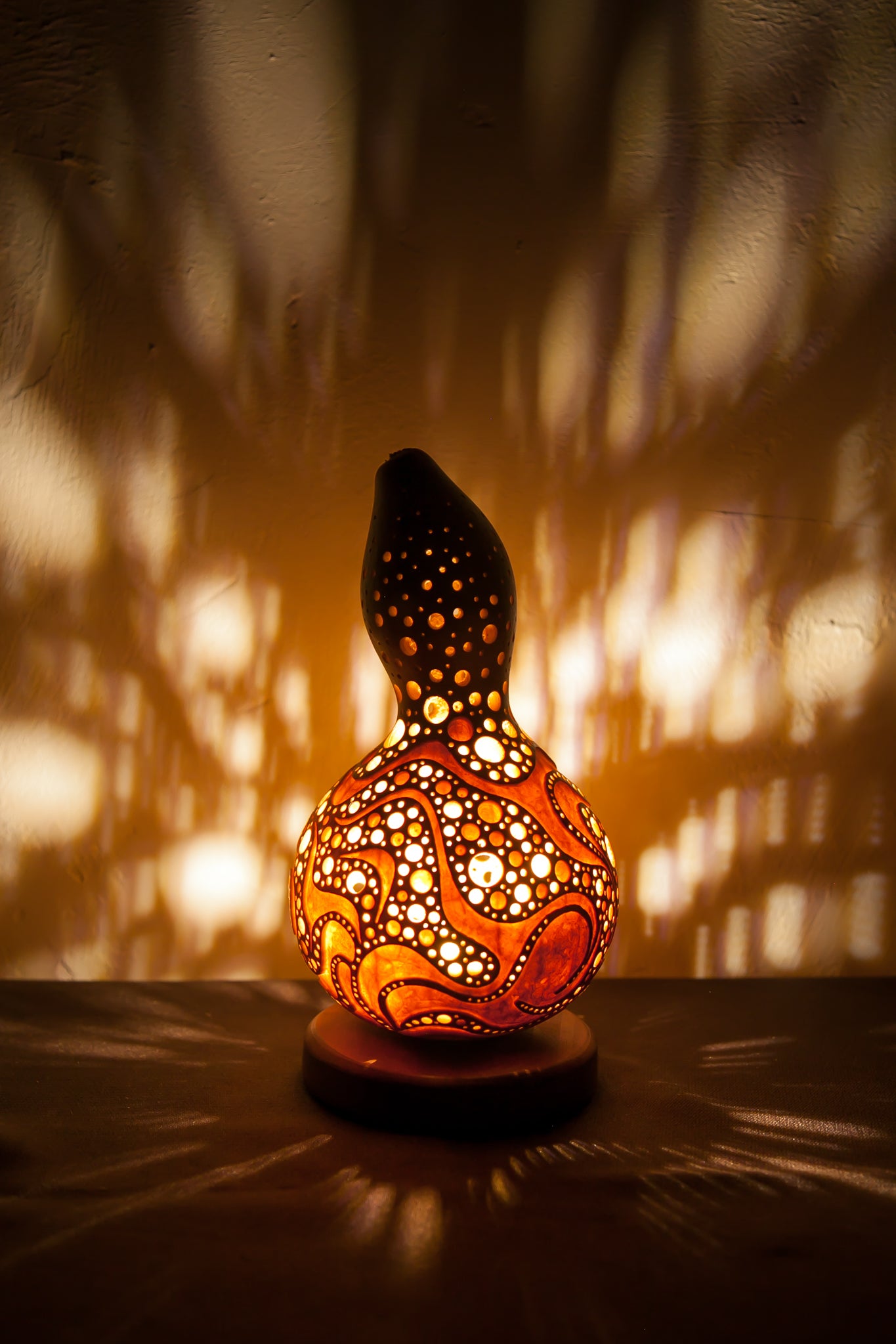 #0506　Gourd lamp ひょうたんランプ