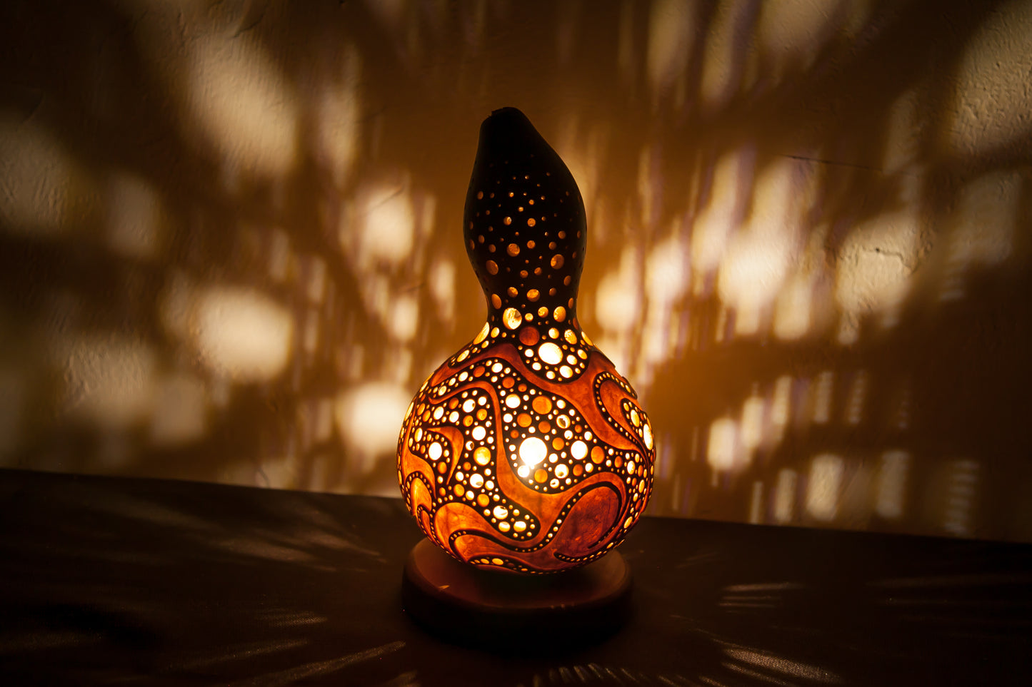 #0506　Gourd lamp ひょうたんランプ