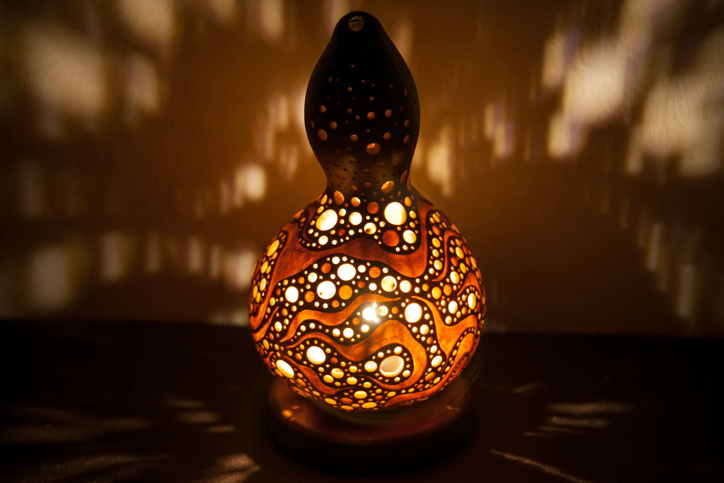 #0506　Gourd lamp ひょうたんランプ