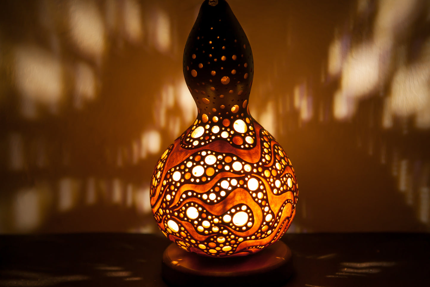 #0506　Gourd lamp ひょうたんランプ