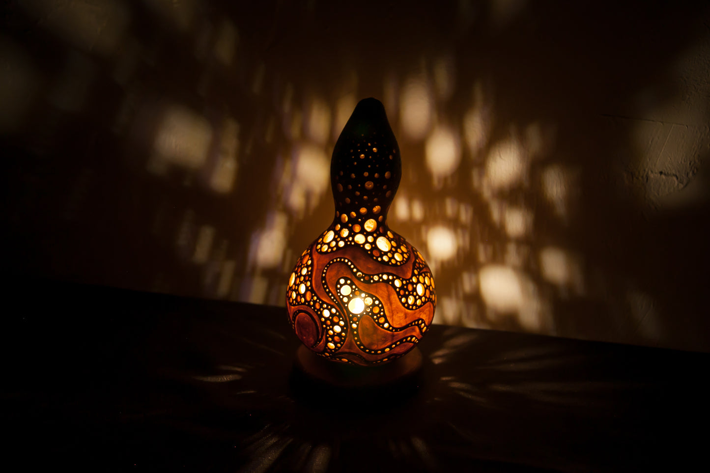 #0506　Gourd lamp ひょうたんランプ