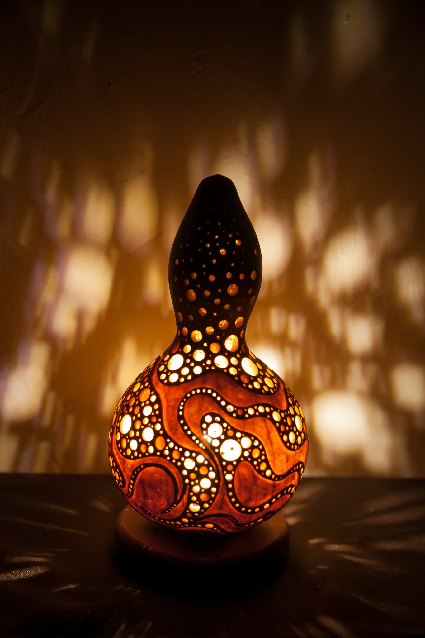 #0506　Gourd lamp ひょうたんランプ