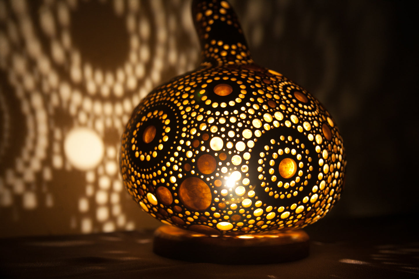 #0509　Gourd lamp ひょうたんランプ