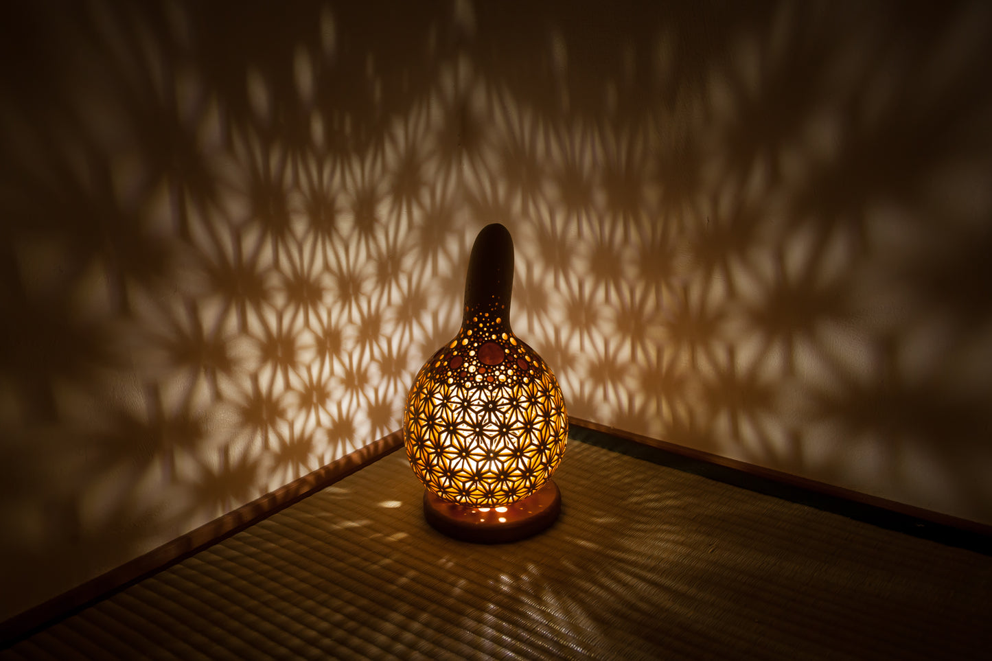 #0731 Gourd lamp ひょうたんランプ